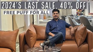 Biggest Furniture Sale  Flat 40 OFF On All Fresh Sofas Beds Dining Sets Home Furniture  WampF [upl. by Kammerer562]