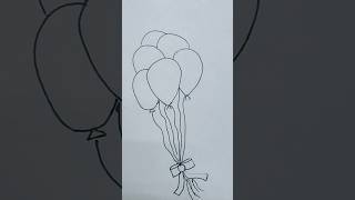 Balloon 🎈artneducation drawing art craftandeducation artdrawing siyaaarteducation [upl. by Meelak]