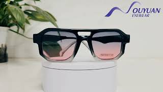 New Womens Best Selling Cheap PC Fashion Sunglasses [upl. by Nnylharas]