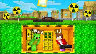 Poison vs Mikey amp JJ Doomsday Bunker in Minecraft Maizen [upl. by Euphemia]