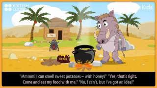 Why Anansi has thin legs  Kids Stories  LearnEnglish Kids British Council [upl. by Columbine]