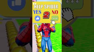 How To Balloon Popping Race Spiderman vs Hulk Funny 🤣 gta​ spiderman freefiremaxindia ytshorts [upl. by Nabala]