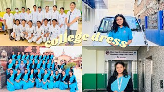 College dress of bir hospital nursing campus bsc nursing students ❤️ [upl. by Oswald]