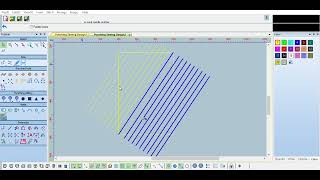 How to make diomond design on GetonAgain SewPerEmb CAD [upl. by Amees]