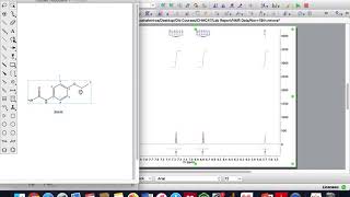 Mnova NMR Tutorial [upl. by Geldens]