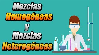 Mezclas homogéneas y mezclas heterogéneas [upl. by Sualakcin996]