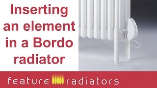 How to put an electric element in a Bordo column radiator [upl. by Mraz]