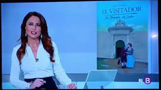 Nuevas novelas históricas El visitador en noticias IB3 [upl. by Anisirhc]