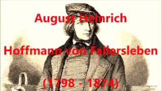 quotMaler Frühlingquot August Heinrich Hoffmann von Fallersleben [upl. by Godding]