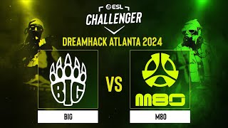 BIG проти M80  ESL Challenger Atlanta 2024 [upl. by Leanard]