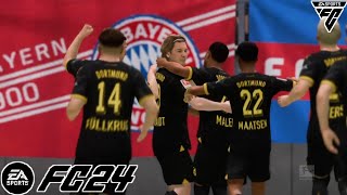 FC 24  Bayern Munich vs Dortmund  Bundesliga 2324 4K60 [upl. by Dlareme]