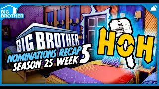 BB25 Ep 14 Nominations Recap September 3  Big Brother 25 [upl. by Yaffit]