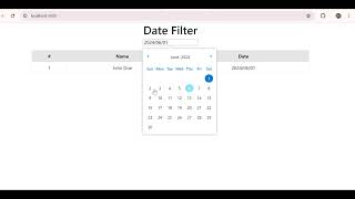 Date 📅 picker Using React Js [upl. by Tabbi]