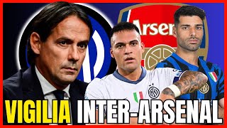 ULTIMISSIME InterArsenal conferenza Inzaghi preview Champions League  INTER NEWS [upl. by Ashleigh]