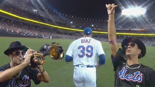 See Edwin Diaz take the mound for the Mets to the live sounds of Timmy Trumpet at Citi Field  SNY [upl. by Curt]