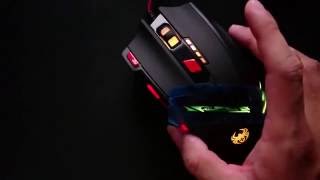 Mouse ZELOTES T90 unboxing test led mode Vietgearvn [upl. by Arakaj]