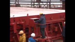 hatch cover ultrasonic test of ship [upl. by Cassandry714]