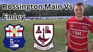 EMLEY ARE IN THE FINAL Rossington Main Vs Emley [upl. by Nnyleimaj]