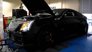 CTSV Coupe on the dyno after 24 pulley install [upl. by Akimet]