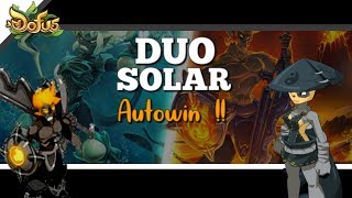 Dofus Duo Solar Pandaclient autowin [upl. by Annatnom]