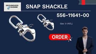 Snap Shackle 556 11641 00 for boats [upl. by Salahcin138]