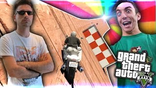 WALLRIDE AD OSTACOLI  GTA V ONLINE w Murry [upl. by Ramedlaw932]