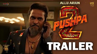 Pushpa 2  The Rule  Official Trailer  Allu Arjun  Sukumar  Rashmika  Fahadh Faasil New Updates [upl. by Remark874]