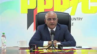 Press Conference by the General Secretary of the PPP Party Dr Bharrat Jagdeo November 21st 2024 [upl. by Polard]