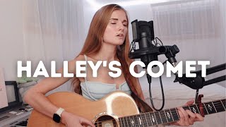 Halleys Comet Billie Eilish Acoustic cover  Samantha Taylor acoustic cover  Happier Than Ever [upl. by Ellerrehs14]