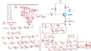 Emitterbias Problem Few Minutes Learning [upl. by Gwenore]