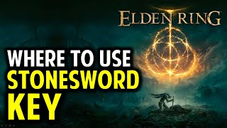 How to Unlock the Secret Area in Stranded Graveyard  Where to Use Stonesword Key  Elden Ring [upl. by Fesuoy797]