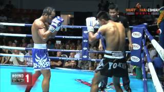 Kem Sitsongpeenog vs Yodsanklai Fairtex KO HD Muay Thai Combat Mania Pattaya Yokkao3 yokkaoboxing [upl. by Louie]