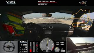 Porsche Cayman GT4 RS Street Car Sebring Lap [upl. by Aihtak]