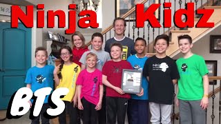 NINJA KIDZ TV Power Rangers Snow Day Vlog [upl. by Zoa]