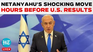 Israel Shocks America On Election Day Netanyahu Fires Defence Minister Hours Before US Results [upl. by Ydnak]