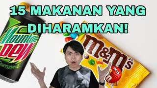 15 Makanan Yang Haram Di Luar Negara [upl. by Andrews232]