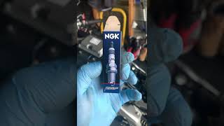 Aprilia RSV4 RF  How to change spark plugs and air box filter  First Service [upl. by Andee]