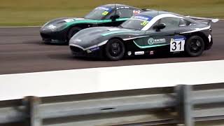 BTCC 2022 Thruxton August  Ginetta Junior first complex compilation [upl. by Bear]