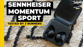 Sennheiser Momentum Sport Review Polarpowered running headphones tested by 3 runners [upl. by Zamora923]