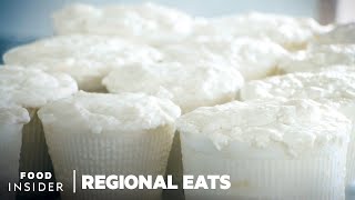 How Ricotta Cheese Is Made In Italy  Regional Eats [upl. by Tutto767]