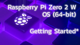 Getting Started Install Raspberry Pi Zero 2W 64bit OS to 128GB SD Card [upl. by Fagen]