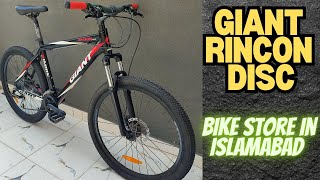 Giant Rincon Disc Mountain Bike  Bike Store In Islamabad [upl. by Rhys]