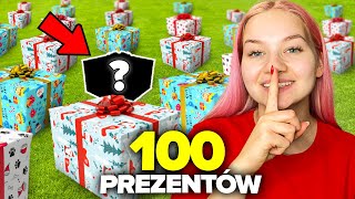 100 PREZENTÓW ALE TYLKO 1 WYGRYWA [upl. by Bruyn]