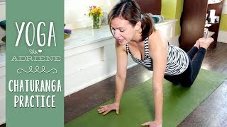 Chaturanga Practice  Yoga For Beginners [upl. by Margret]