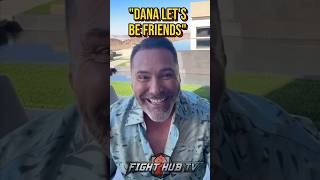 Oscar De La Hoya TROLLS Dana White and The UFC [upl. by Ardnalahs]