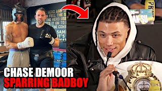 CHASE DEMOOR VS BADBOY BEAMAN FULL SPARRING FOOTAGE [upl. by Llerrej378]