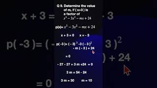 Samacheer Kalvi Tamil Nadu State Board  9th Std Maths Algebra  Polynomials  Exercise 3 3 Q9 [upl. by Ikim]