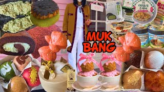 SUB 디저트 먹방 브이로그 크림 도넛 티라미수 케이크 아이스크림 약과쿠키 DESSERT MUKBANG VLOG CREAM DONUTS TIRAMISU CAKE デザートモクバン [upl. by Hamilton]