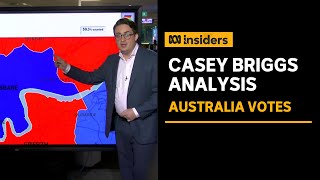 Snapshot of the results from the 2022 Australian federal election  Insiders  ABC News [upl. by Annaet]