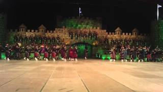 Auld Lang Syne pipes and drums live  Omnisport Apeldoorn [upl. by Stern]